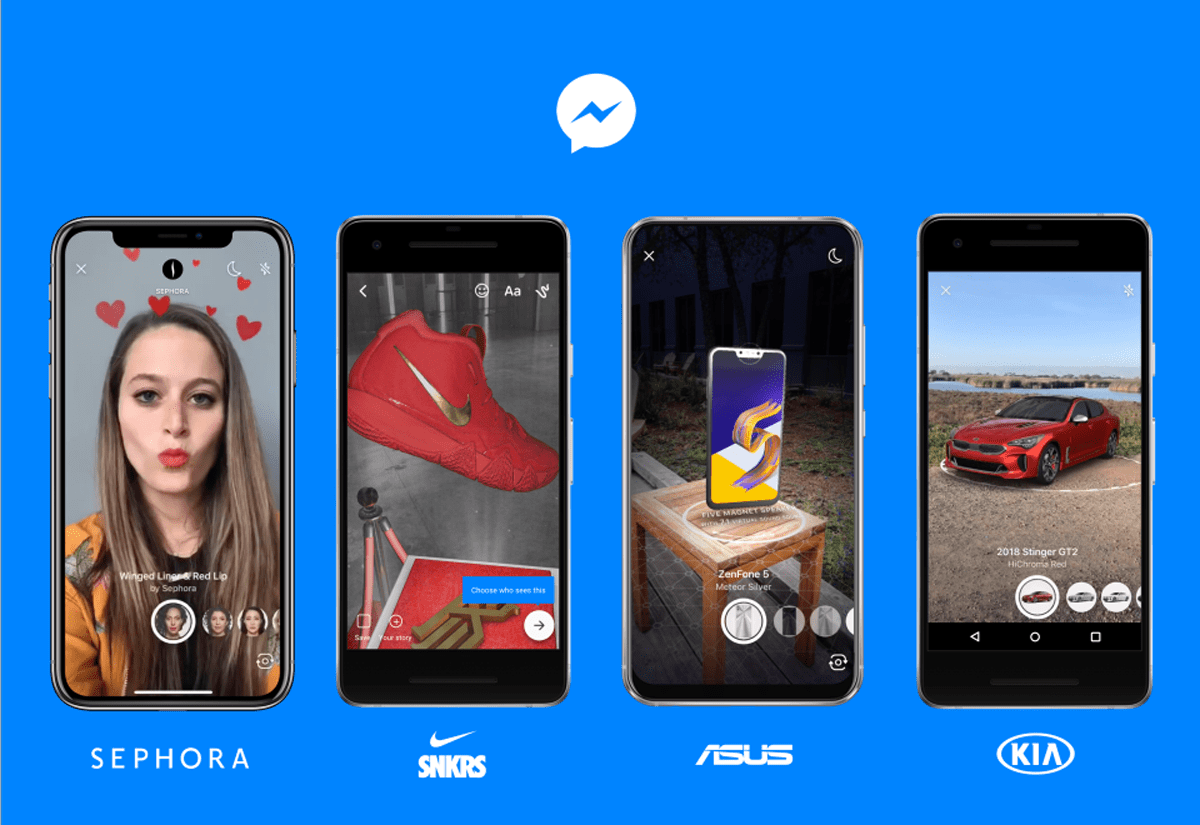 Facebook Messenger AR