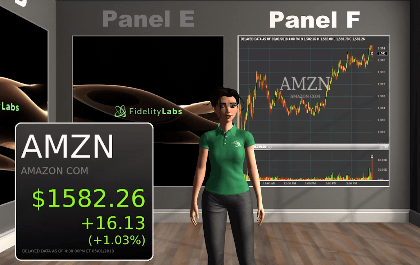 Virtual Reality Financial Agent