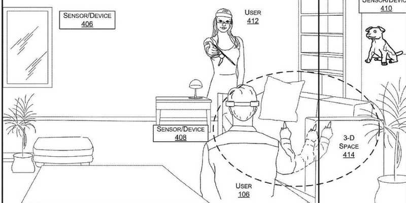 Microsoft mixed reality patent