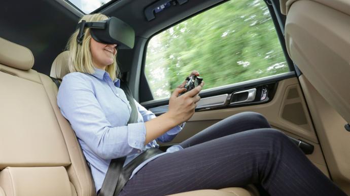 Porsche VR entertainment
