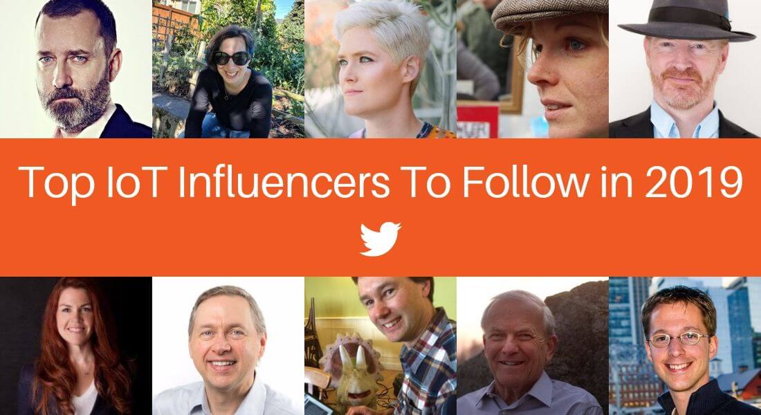 Top 10 IoT Influencer to follow of 2019